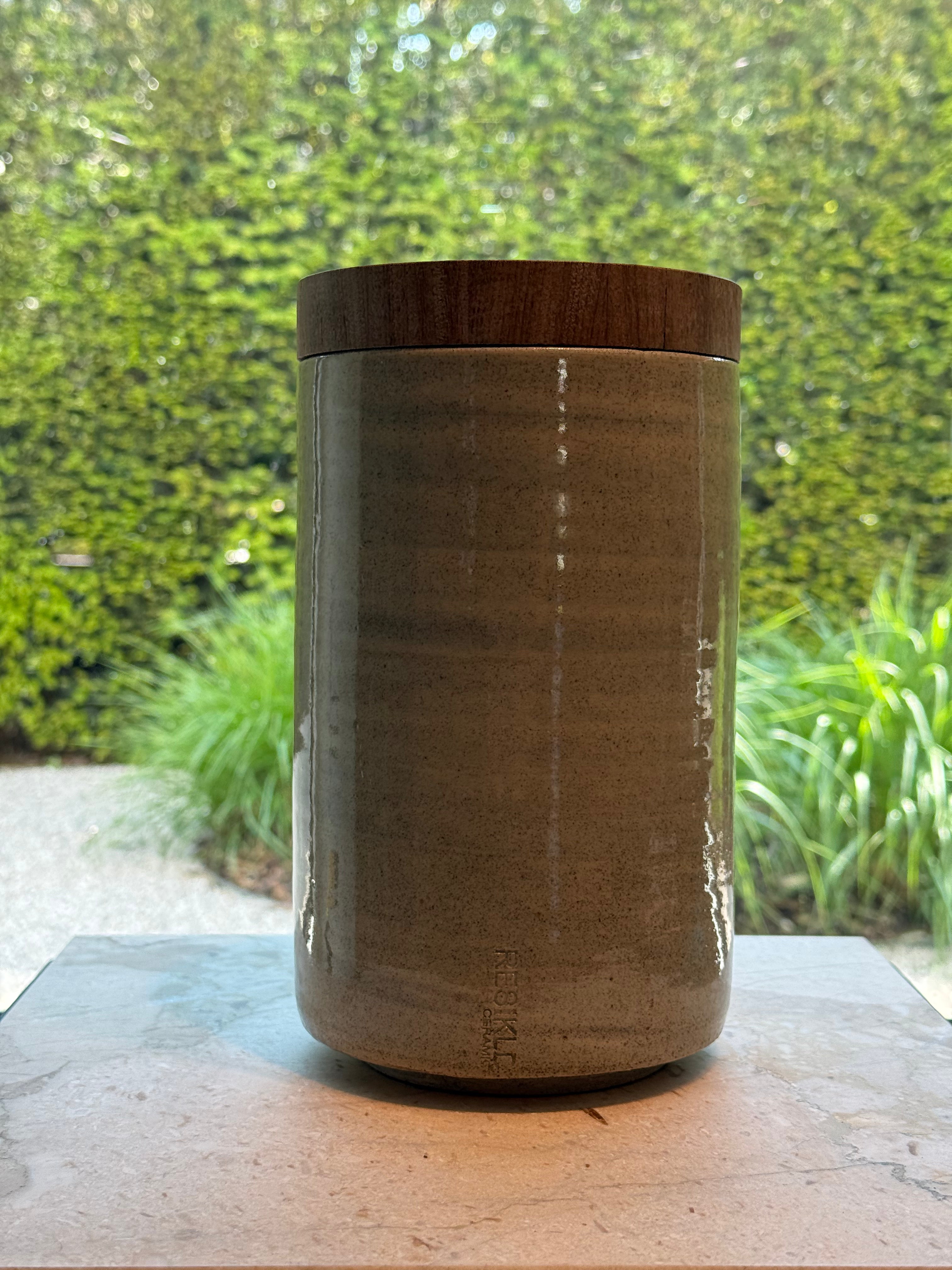 KERAMIEK POT met deksel